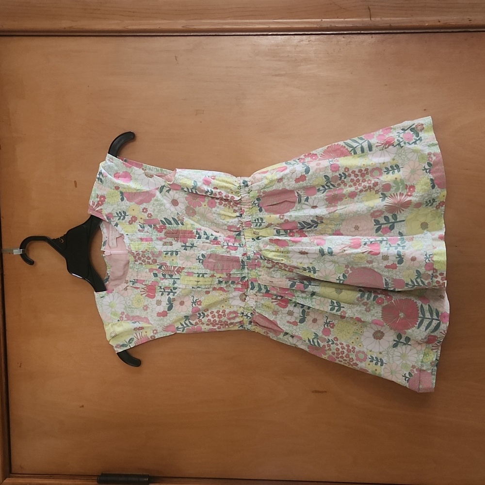 Mini Boden Girl Spring Floral Dress